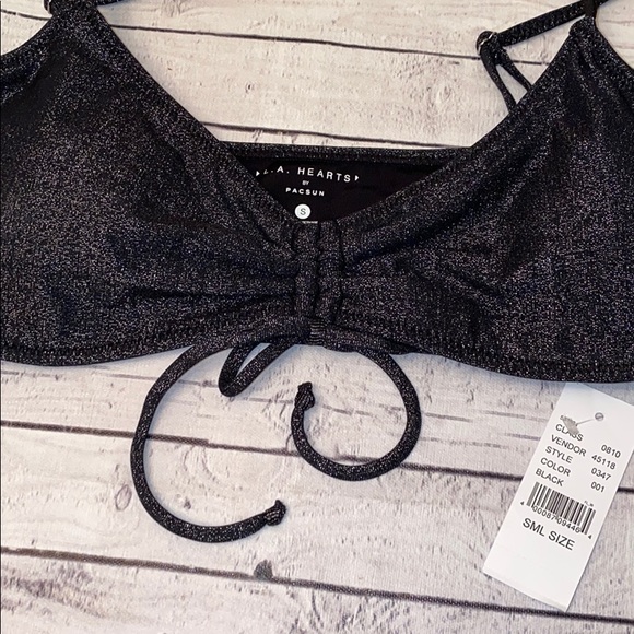 ✨🌼 la hearts women’s Malibu tie bikini top 🌼✨ - Picture 4 of 5